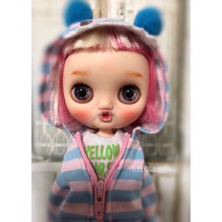 タカラトミー(Takara Tomy)のブライス　カスタムミディブライス　チュ〜😘(人形)