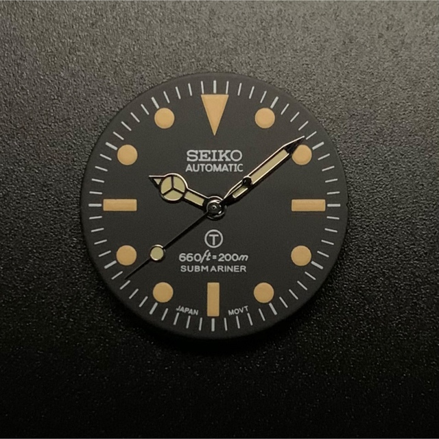 SEIKO(セイコー)のセイコー NH35 NH36 等用 針 セット カスタム ビンテージ ベンツ 太 メンズの時計(腕時計(アナログ))の商品写真