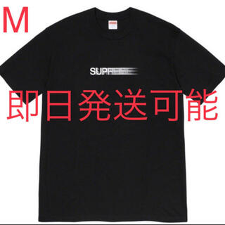 シュプリーム(Supreme)のSupreme Motion Logo Tee 黒M(Tシャツ/カットソー(半袖/袖なし))