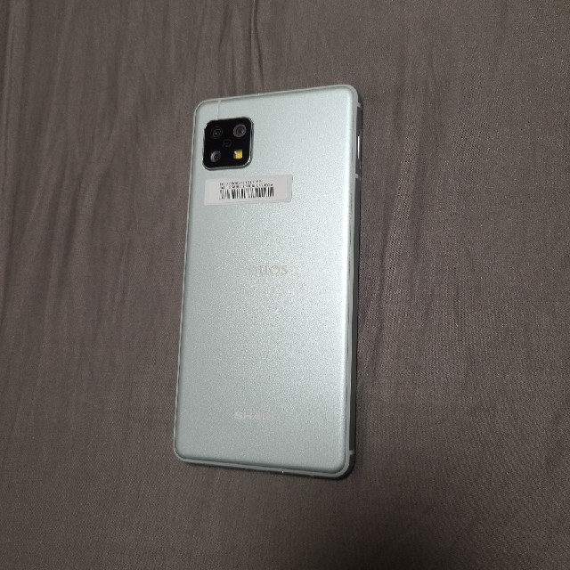 AQUOS - AQUOS sense5G SH-M17 オリーブシルバー 64GBの通販 by いた