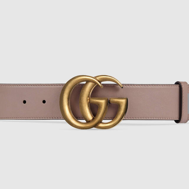Gucci(グッチ)のGUCCI レザーベルト(ダブルGバックル) レディースのファッション小物(ベルト)の商品写真