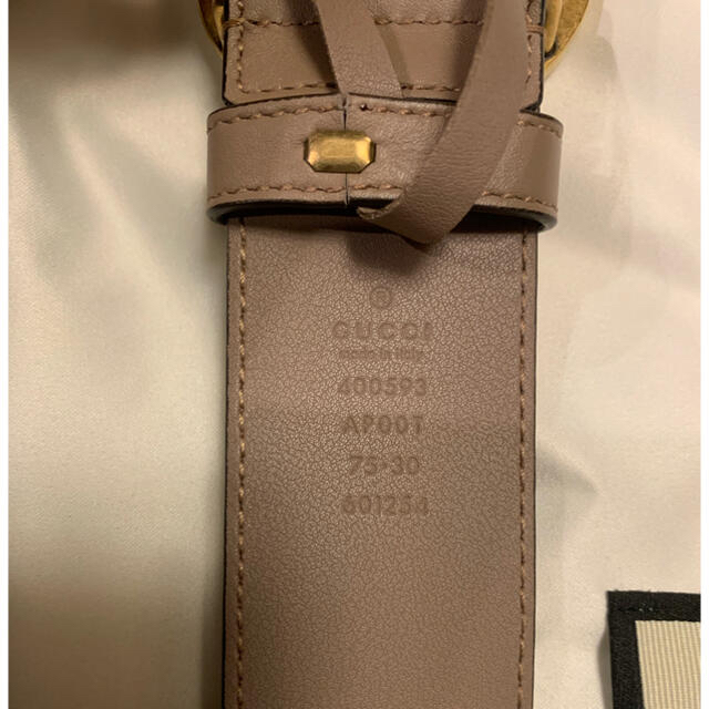 Gucci(グッチ)のGUCCI レザーベルト(ダブルGバックル) レディースのファッション小物(ベルト)の商品写真