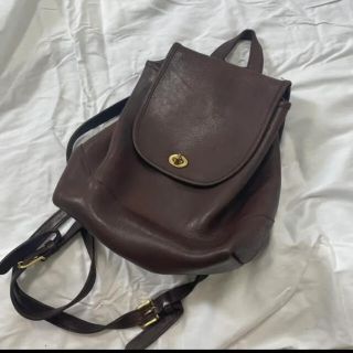 コーチ(COACH)のオールドコーチ　 coach リュック　necoco*ﾟ様専用(リュック/バックパック)