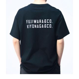 フラグメント(FRAGMENT)のFUJIWARA&CO. BACK DOUBLE LOGO TEE L(Tシャツ/カットソー(半袖/袖なし))