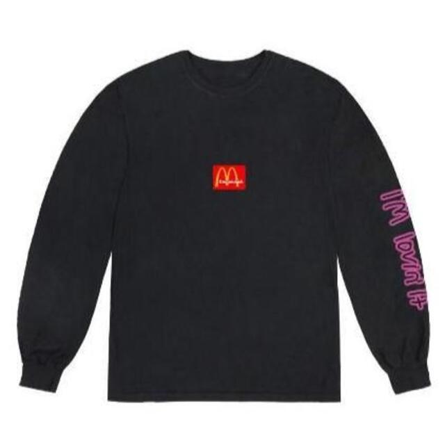 Travis Scott × McDonald's ロンT ブラック［XL］ 1