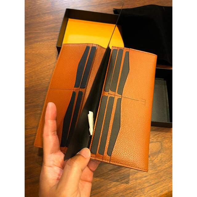 dunhill ダンヒル 長財布 オレンジ