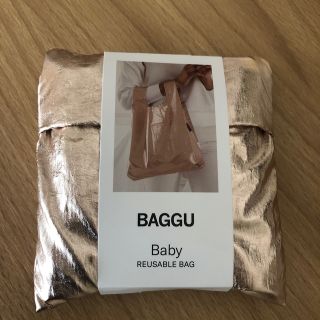 BABY BAGGU メタリック  Baby(エコバッグ)