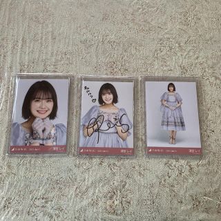 ノギザカフォーティーシックス(乃木坂46)の乃木坂46 スペシャル衣装31 清宮レイ 生写真 直筆サイン入り(アイドルグッズ)