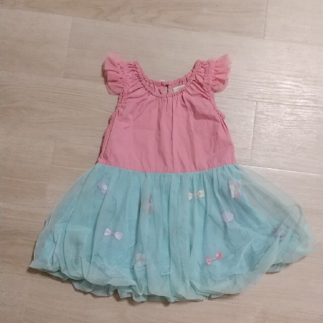 パンパンチュチュ　ワンピース キッズ/ベビー/マタニティのキッズ服女の子用(90cm~)(ワンピース)の商品写真