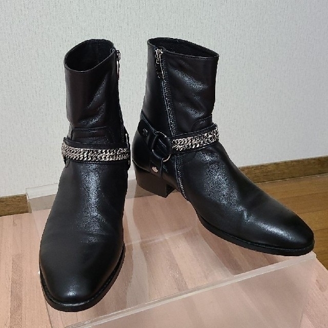 価格は安く バレンシアガ 新品 メンズ ハーネスリングブーツ ブーツ