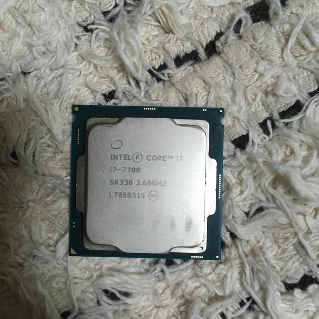 CPU Intel Core i7 7700 3.6GHz 動作確認済み