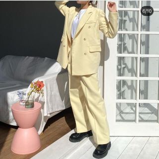 ZARA(テーラードジャケット ・ イエロー/黄色系)のフリマ ZARA(テーラードジャケット ・ イエロー/黄色系)のフリマ
