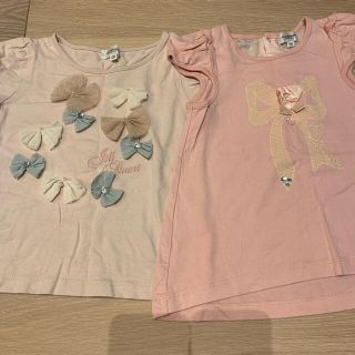 ジルスチュアートニューヨーク(JILLSTUART NEWYORK)のジルスチュアート♡Ｔシャツ110センチ2枚(Tシャツ/カットソー)