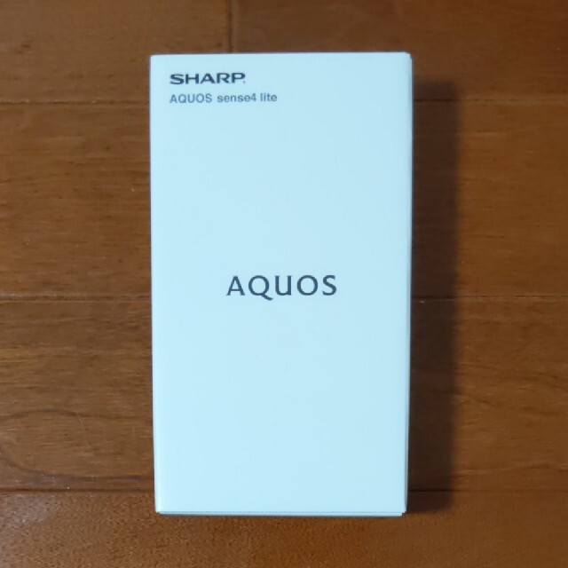 約58インチIGZO解像度新品未使用 AQUOS sense4 lite シルバー SIMフリー