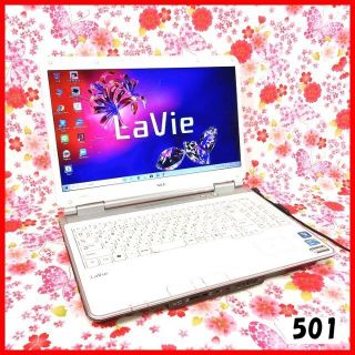 エヌイーシー(NEC)のノートパソコン本体♪Corei5♪新品SSD♪マウス付♪Windows10(ノートPC)