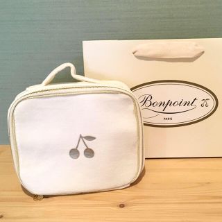 ボンポワン(Bonpoint)の新品 ボンポワン bonpoint ベロア スーツ ケース バニティ ポーチ Ｓ(その他)