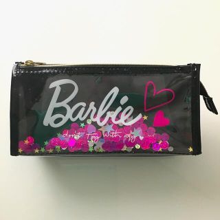 バービー(Barbie)の【未使用品】ペンケース/ポーチ　(Barbie)(キャラクターグッズ)