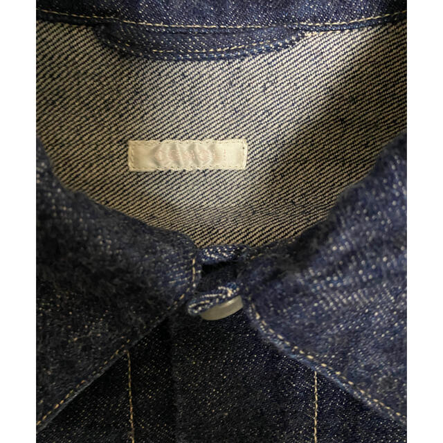 COMOLI(コモリ)の格安！Comoli コモリ　20aw デニムジャケット　サイズ3 ネイビー メンズのジャケット/アウター(Gジャン/デニムジャケット)の商品写真