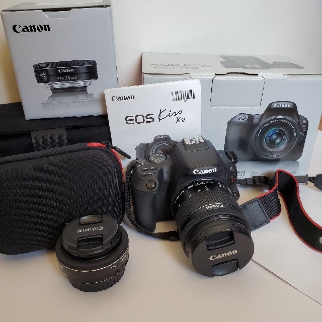 【予約中！】 Canon - Canon　キャノン　EOS　Kiss x9 一眼レフ　カメラ デジタル一眼