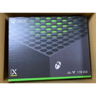 エックスボックス(Xbox)のXbox Series X　新品未開封(家庭用ゲーム機本体)