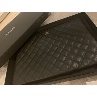 シャネル(CHANEL)のシャネル　クラッチバック　黒(クラッチバッグ)