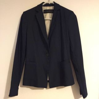 ザラ(ZARA)の新品 ZARAの濃紺ジャケット(テーラードジャケット)