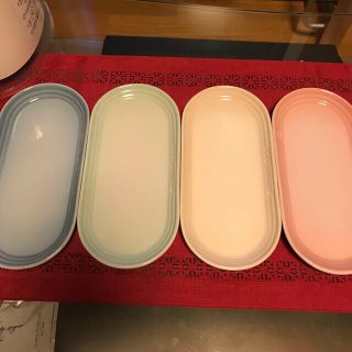 ルクルーゼ(LE CREUSET)のルクルーゼ　オブロングプレート25 4種(食器)