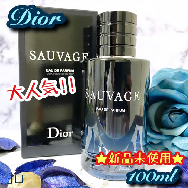 未使用 クリスチャンディオール ソヴァージュ EDP スプレー 100ml#16