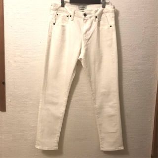 ビームス(BEAMS)のFire Service  ホワイトデニム　25 美品(デニム/ジーンズ)