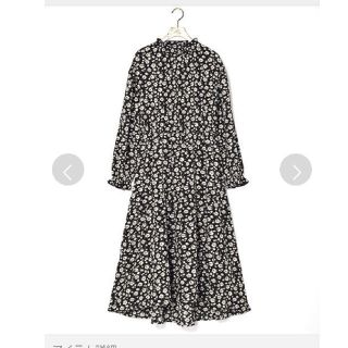 ダブルクローゼット(w closet)の6/6迄価格★ダブルクローゼット★ロングワンピ★花柄★シフォン(ロングワンピース/マキシワンピース)