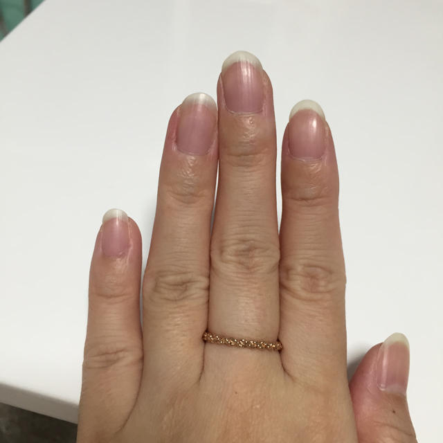 ピンクゴールドカラーのリング♡ レディースのアクセサリー(リング(指輪))の商品写真