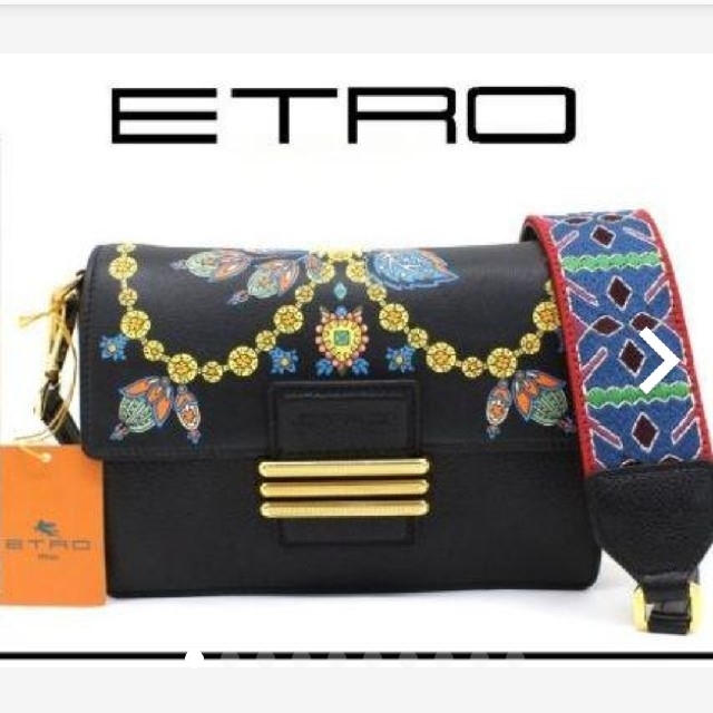 ETRO(エトロ)の新品★美ETROエトロ カーフレザー 2wayショルダーバッグ レディースのバッグ(ショルダーバッグ)の商品写真