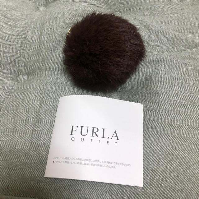 Furla(フルラ)のフルラ  ファーチャーム ハンドメイドのファッション小物(バッグチャーム)の商品写真