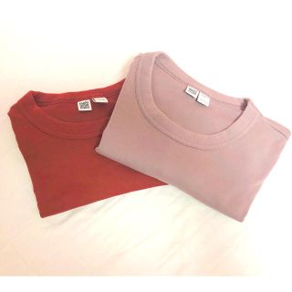 ユニクロ(UNIQLO)のUNIQLO     ユニクロ    Tシャツ    2点セット(Tシャツ(半袖/袖なし))