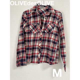 オリーブデオリーブ(OLIVEdesOLIVE)のOLIVEdesOLIVE チェックシャツ ネルシャツ(シャツ/ブラウス(長袖/七分))