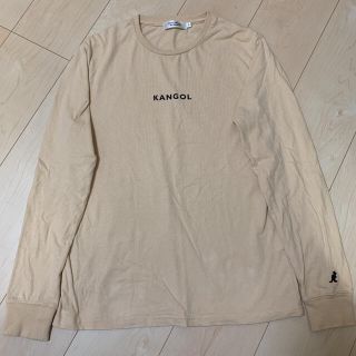 カンゴール(KANGOL)のカンゴール　ロングTシャツ　ベージュ(Tシャツ/カットソー(七分/長袖))