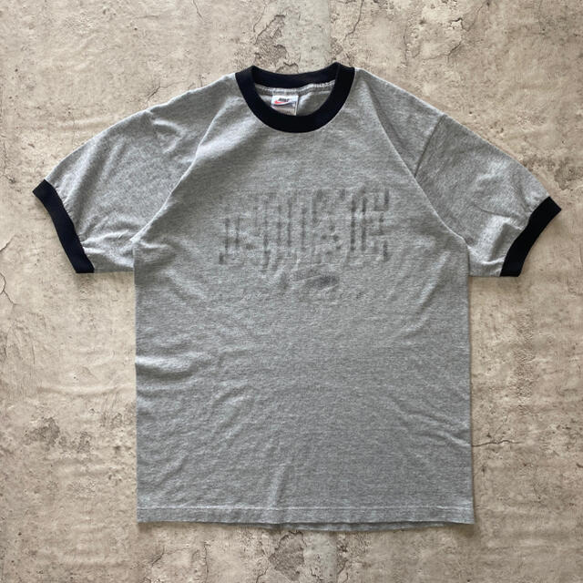 NIKEリンガーtシャツ　グレー　銀タグ