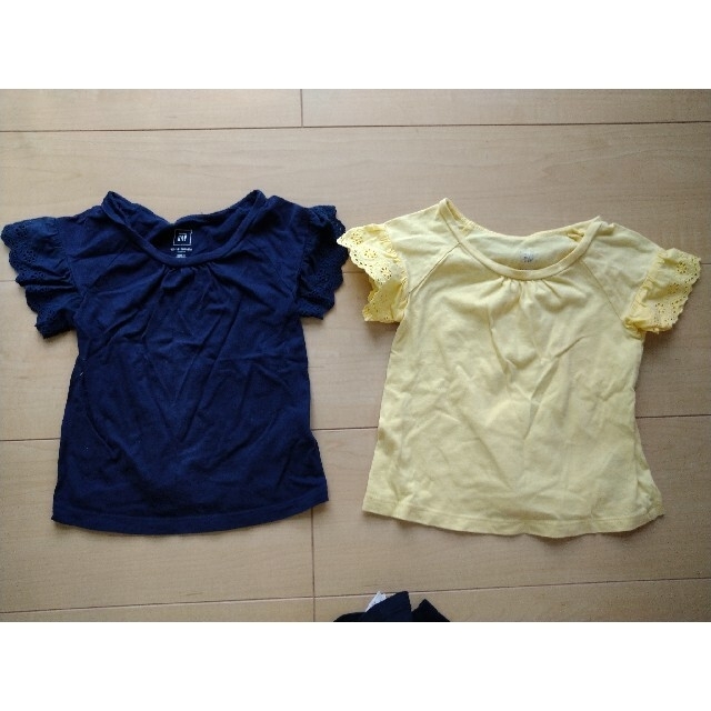 babyGAP(ベビーギャップ)のBabyGAP多数　Tシャツ、カーディガン　８点セット 80 キッズ/ベビー/マタニティのベビー服(~85cm)(シャツ/カットソー)の商品写真