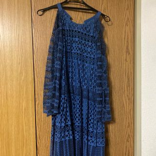 ビーシービージーマックスアズリア(BCBGMAXAZRIA)のBCBG ワンピース　ネイビー(ひざ丈ワンピース)