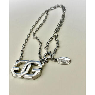 ジバンシィ(GIVENCHY)のGIVENCHY ロゴ G 90s ネックレス 美品 シルバー(ネックレス)
