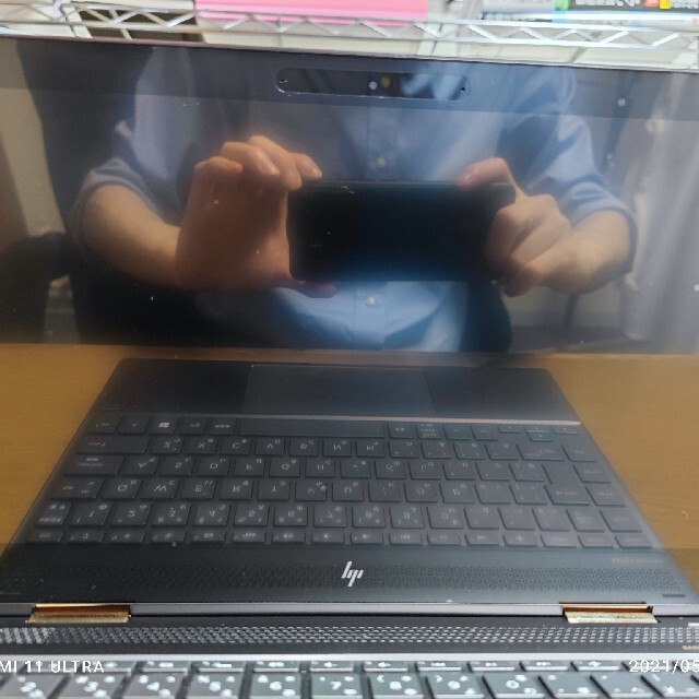 HP(ヒューレットパッカード)のHP Spectre x360 13.3型 アッシュブラック スマホ/家電/カメラのPC/タブレット(ノートPC)の商品写真