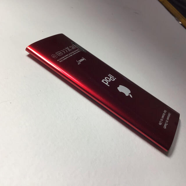 Apple(アップル)のiPod nano 5世代　16GB レッド-4 スマホ/家電/カメラのオーディオ機器(ポータブルプレーヤー)の商品写真