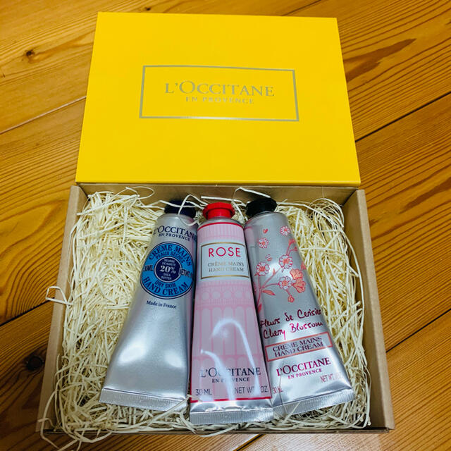 L'OCCITANE - ロクシタン ハンドクリーム 3本ギフトセットの通販 by ay