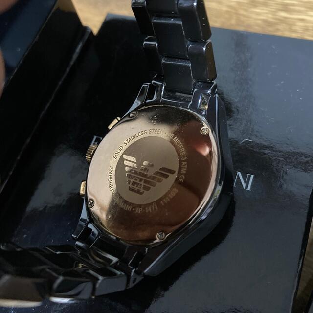 Emporio Armani(エンポリオアルマーニ)のエンポリオ アルマーニ　セラミカ　時計 メンズの時計(腕時計(アナログ))の商品写真