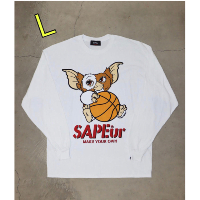 SAPEur サプール グレムリン Tシャツ ホワイト