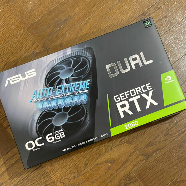 新品未開封　ASUS GeForce RTX 2060 Dual OCPCパーツ