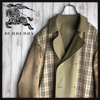 バーバリー(BURBERRY)の【ノバチェック】 BURBERRY トレンチコート バーバリー スプリングコート(トレンチコート)