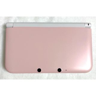 ニンテンドー3DS(ニンテンドー3DS)のニンテンドー 3DS LL : ピンク×ホワイト 本体＋充電器(携帯用ゲーム機本体)