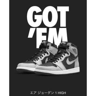 ナイキ(NIKE)のAir Jordan 1 Retro High Shadow 2.0 27.5(スニーカー)