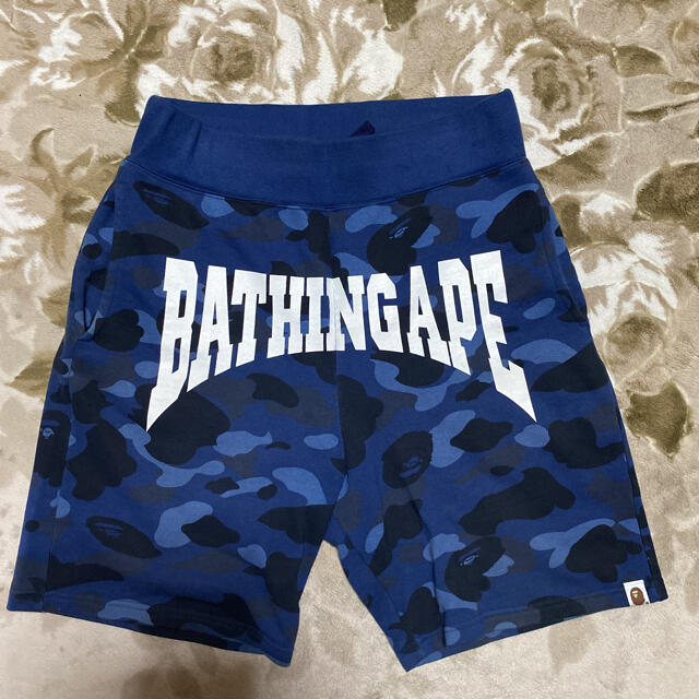 APE BAPE CAMO KAWS logo ショーツ ハーフパンツ m 迷彩 【在庫限り ...